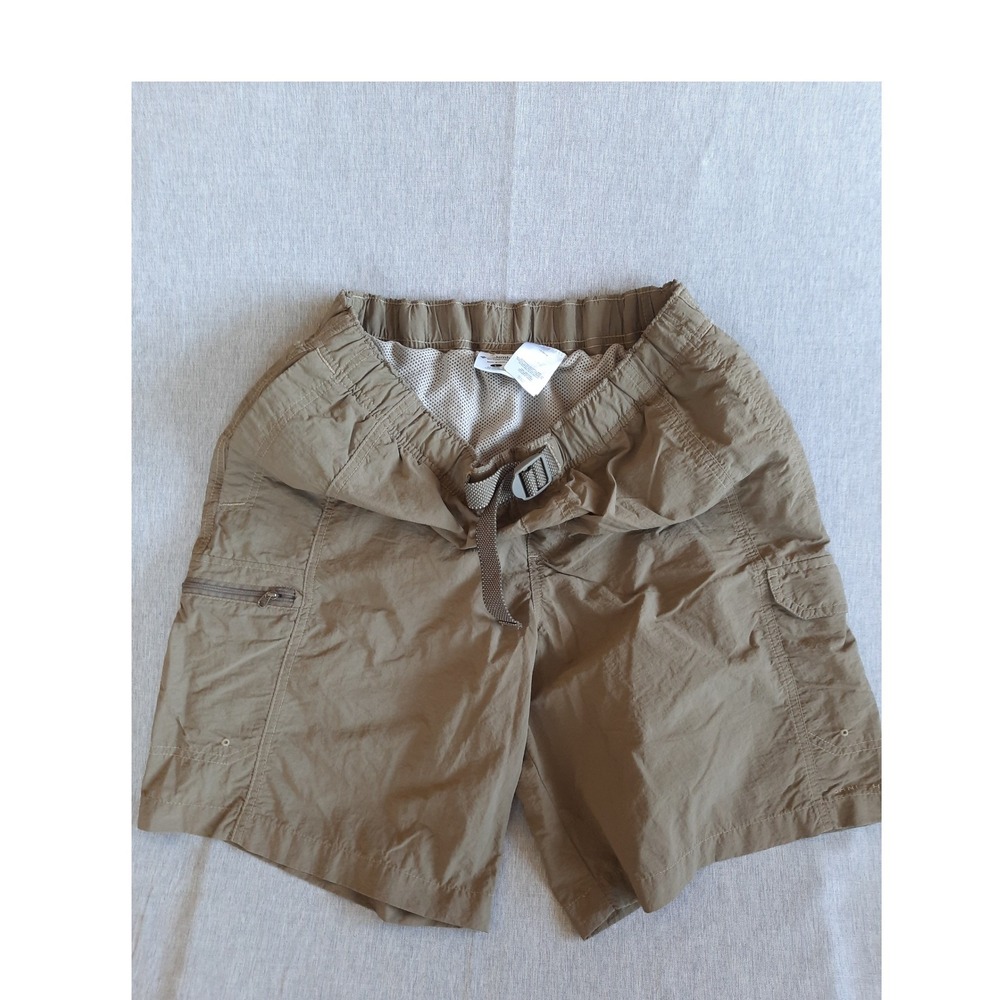 Columbia Sportswear Men's Large Trailing Utility‎ Camp Belted Cargo Short Nylon